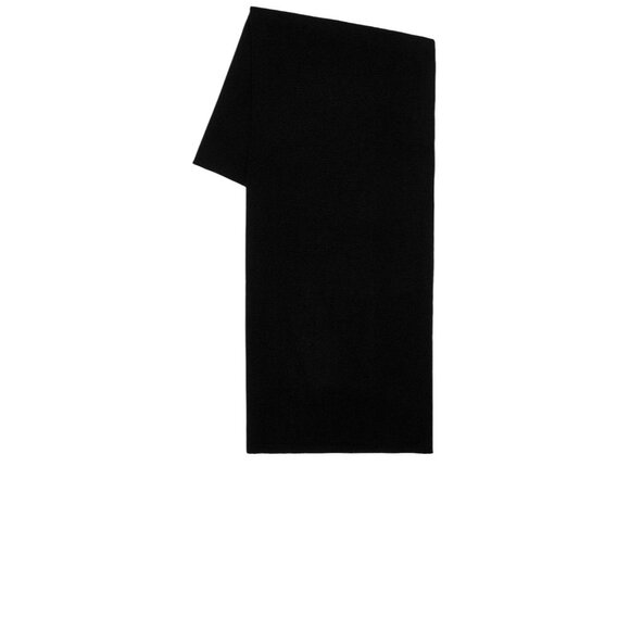 Helsa Briella Cashmere Knit Scarf in Black One Size New Womens Shawl Wrap - Picture 2 of 6